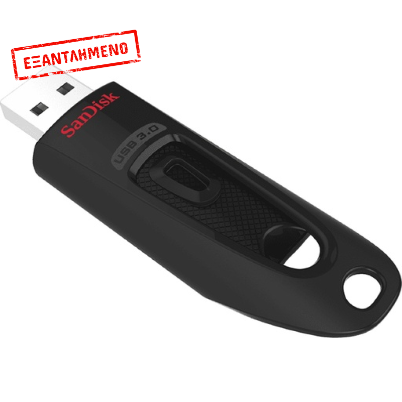 Sandisk Ultra 512GB USB 3.0 Stick Μαύρο