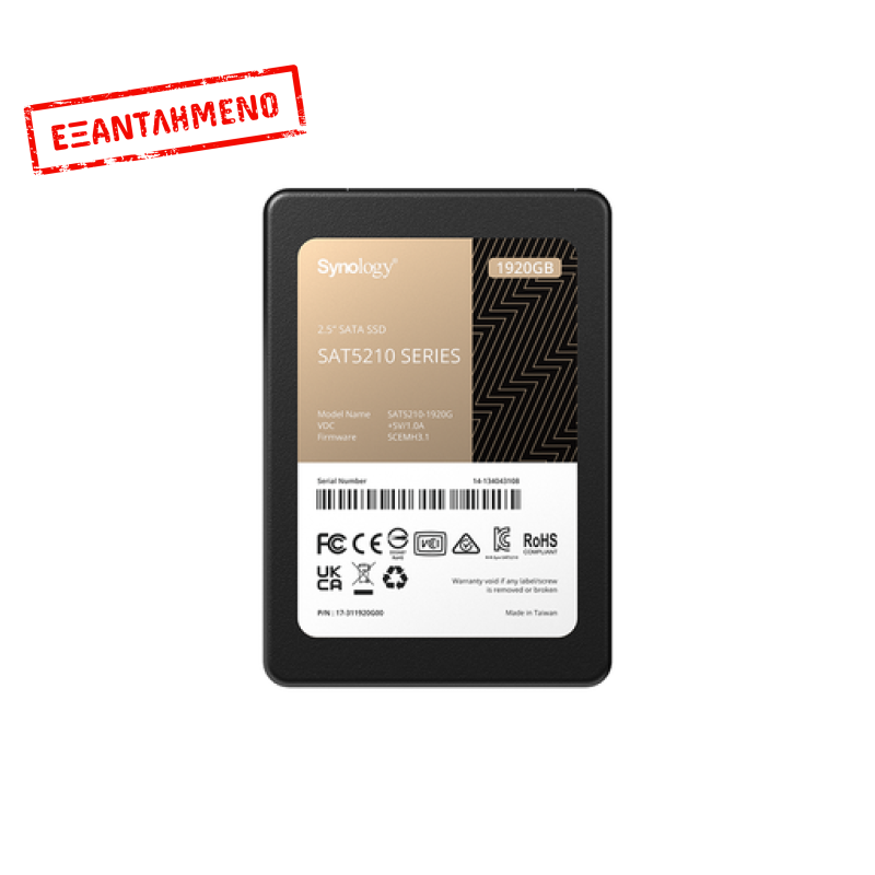 Synology SAT5220-1920G SSD 1920TB 2.5'' SATA III