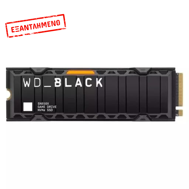 Western Digital Black SN850X With Heatsink SSD 2TB M.2 NVMe PCI Express 4.0