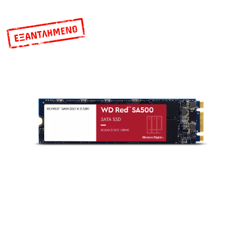 Western Digital Red SA500 NAS m.2 SSD 500GB M.2 SATA III