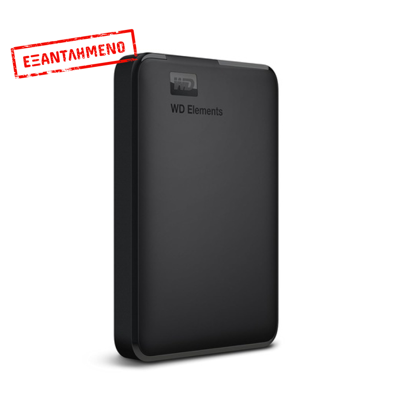 Western Digital Elements USB 3.0 HDD 1.0TB 2.5" Μαύρο