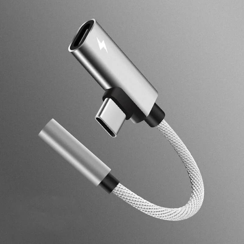 Αντάπτορας USB Type-C σε θύρα ακουστικών 3.5mm και φόρτισης