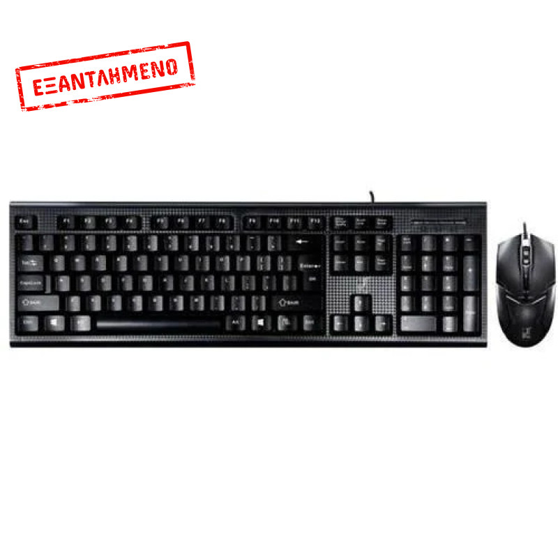 Set Πληκτρολόγιο - Ποντίκι USB Γραφείου ZG Q9 Set Πληκτρολόγιο - Ποντίκι USB Γραφείου ZG Q9