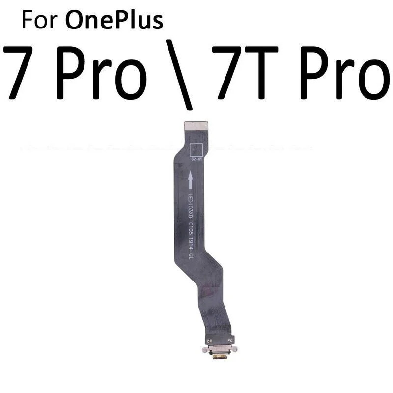 OnePlus 7 Pro/7T Pro Καλωδιοταινία φόρτισης γνήσια με θύρα USB