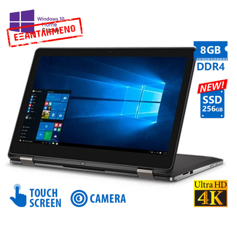 Dell Inspiron 15-7568 2-in-1 i7-6500U/15.6”UHD 4K Touchscreen/8GB DDR4/256GB SSD New/No ODD/Camera/1