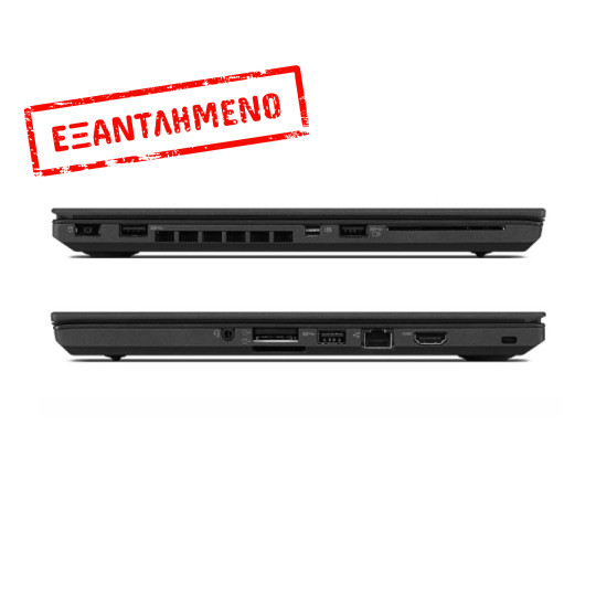 Lenovo (A-) ThinkPad T460 i5-6300U/14``FHD/8GB DDR3/256GB SSD/No ODD/Camera/New Battery/Grade A- Ref