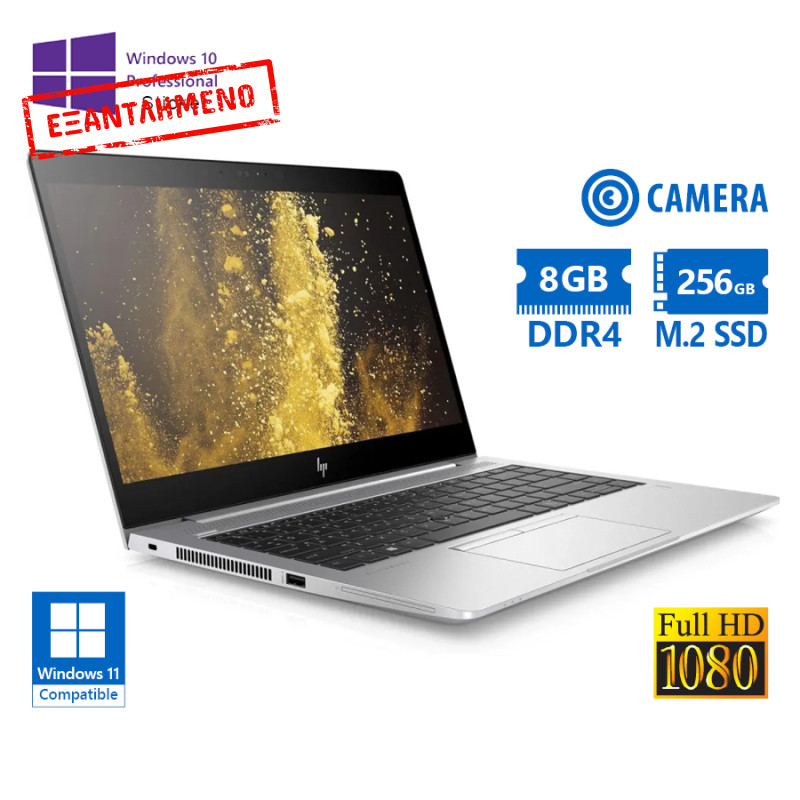 HP Elitebook 840 G6 i5-8365U/14``FHD/8GB DDR4/256GB M.2 SSD/No ODD/Camera/10P Grade A Refurbished La