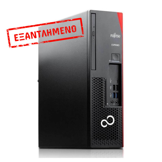 Fujitsu D738 SFF i3-9100/8GB DDR4/256GB SSD/DVD/10P Grade A+ Refurbished PC