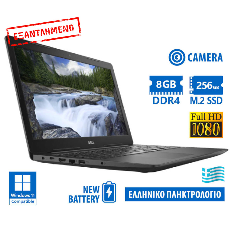 Dell Latitude 3590 i5-8350U/15.6``FHD/8GB DDR4/256GB M.2 SSD/No ODD/Camera/New Battery/Grade A Refur