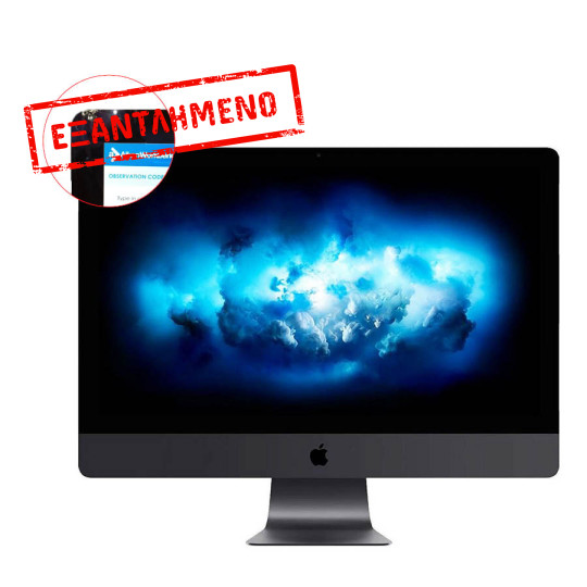 Apple (A-) iMacPro 1,1 A1862 WiFi w/Monitor 27``5K/Xeon W-2140B (8-Cores)/32GB DDR4/1TB NVMe SSD/Rad