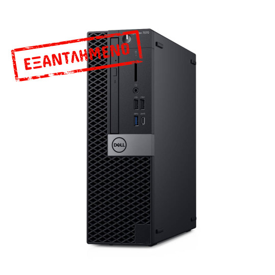 Dell 7070 SFF i5-8500/16GB DDR4/256GB SSD/No ODD/10P Grade A+ Refurbished PC