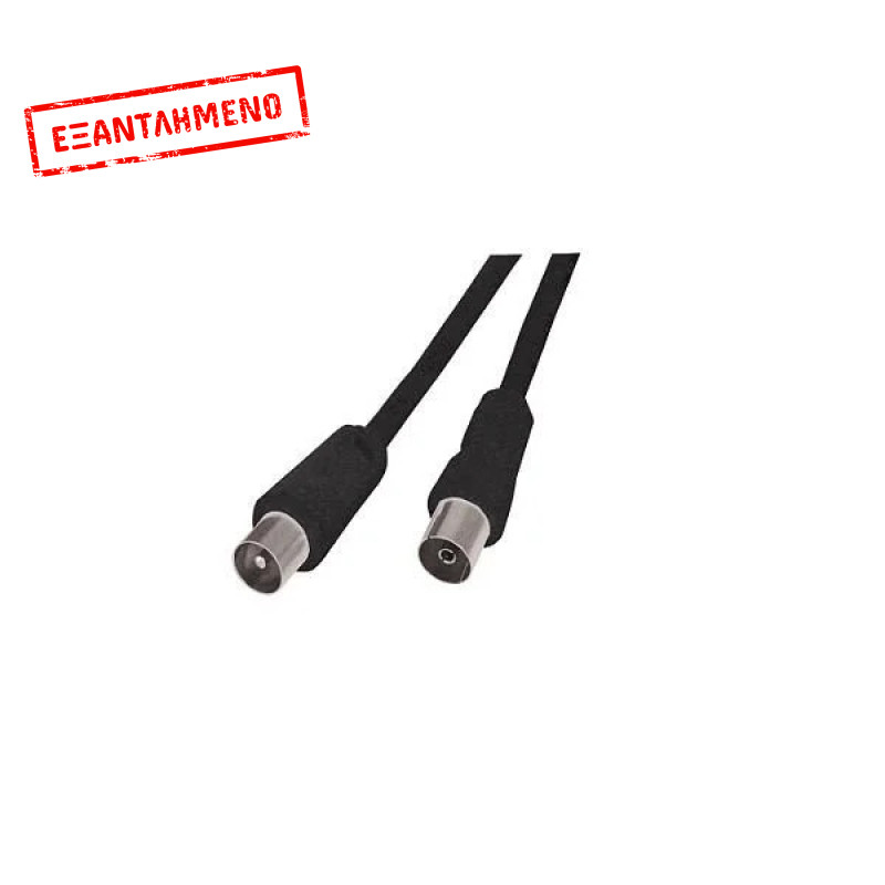 Καλώδιο Κεραίας M/F 3m Μαύρο Καλώδιο Κεραίας M/F 3m Μαύρο