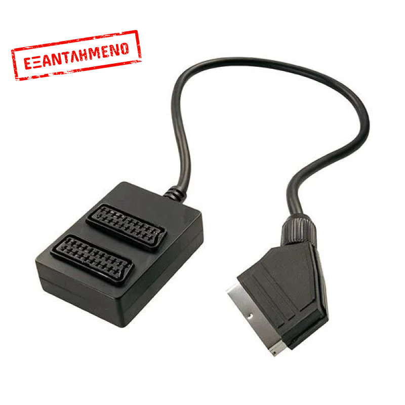 Διαχωριστής SCART- 2x SCART EN11, 0,5 m Διαχωριστής SCART- 2x SCART EN11, 0,5 m
