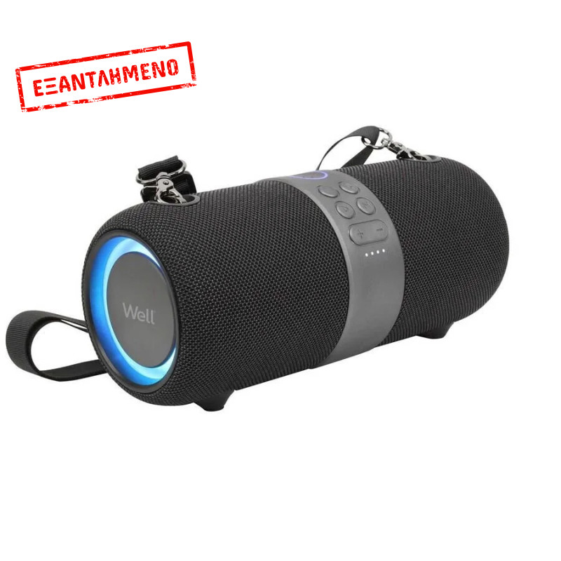Φορητό Ηχείο Bluetooth 5.0 20W IPX6 w/Hands-Free & FM/Radio TWS Well Bounce (SPKR-BT-BOUNCE-WL)