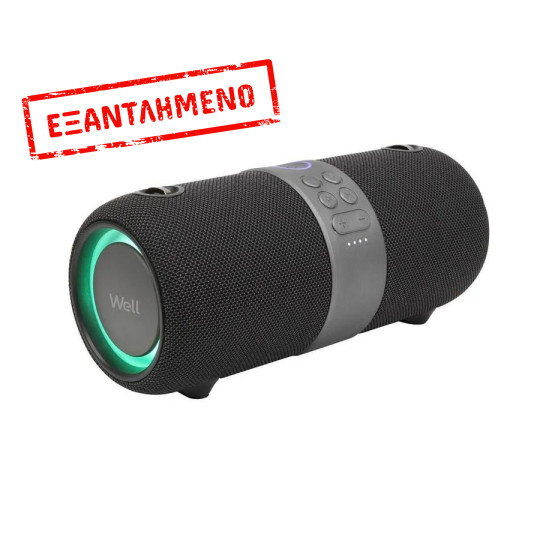 Φορητό Ηχείο Bluetooth 5.0 20W IPX6 w/Hands-Free & FM/Radio TWS Well Bounce (SPKR-BT-BOUNCE-WL)