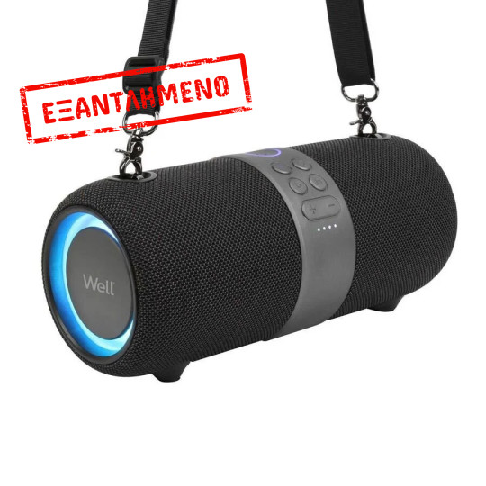 Φορητό Ηχείο Bluetooth 5.0 20W IPX6 w/Hands-Free & FM/Radio TWS Well Bounce (SPKR-BT-BOUNCE-WL)
