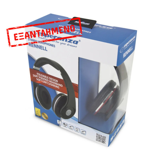 Ακουστικό με καλώδιο 5m αναδιπλούμενο Renell EH141K Ακουστικό με καλώδιο 5m αναδιπλούμενο Renell EH141K