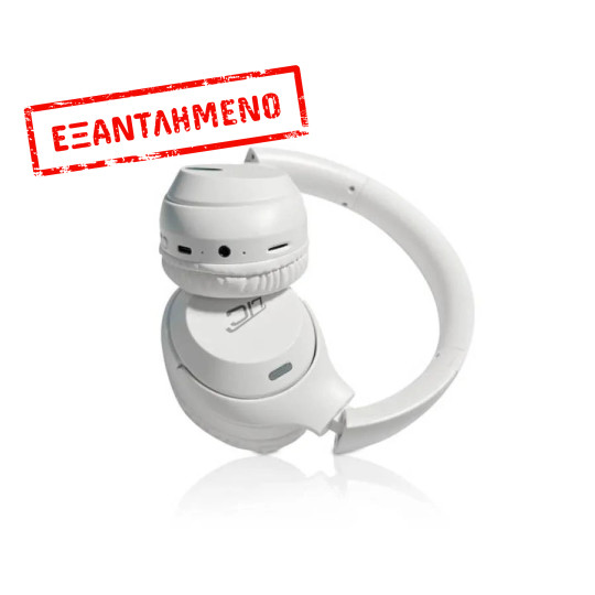 LTC Ακουστικό Bluetooth αναδιπλούμενο λευκό LXLTC35B