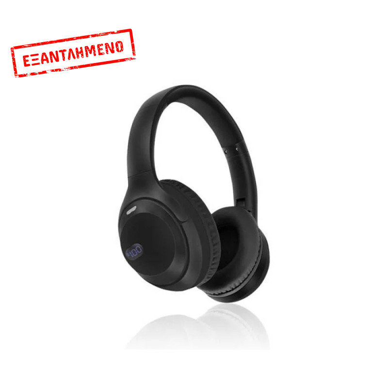 LTC Ακουστικό Bluetooth αναδιπλούμενο μαύρο LXLTC35C