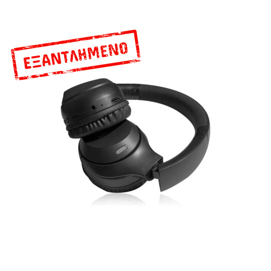 LTC Ακουστικό Bluetooth αναδιπλούμενο μαύρο LXLTC35C