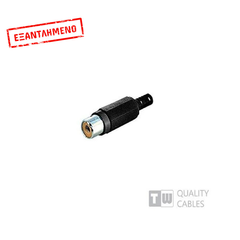 Rca Female Connector Av-Ra02bkg Black Rca Female Connector Av-Ra02bkg Black