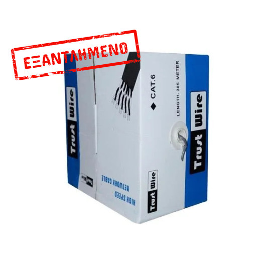UTP CAT-6 305m Μονόκλωνο Pull Out Box UTP CAT-6 305m Μονόκλωνο Pull Out Box