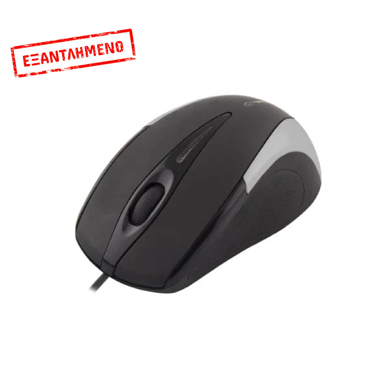 Ενσύρματο Ποντίκι Business series 3D μαύρο/ασημί EM102S