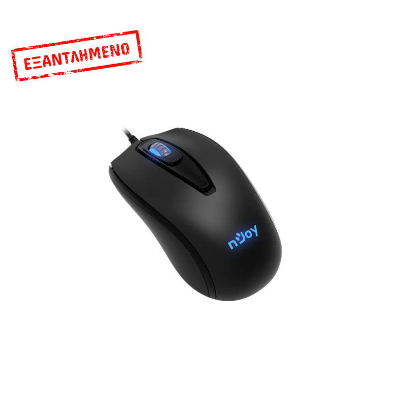 WR390 Ενσύρματο Ποντίκι USB μαύρο 1200dpi