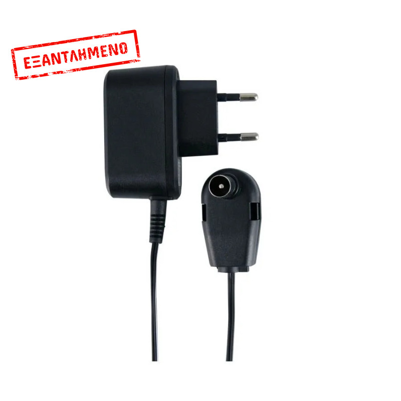 Τροφοδοτικό  DC 12 V / 100 mA.