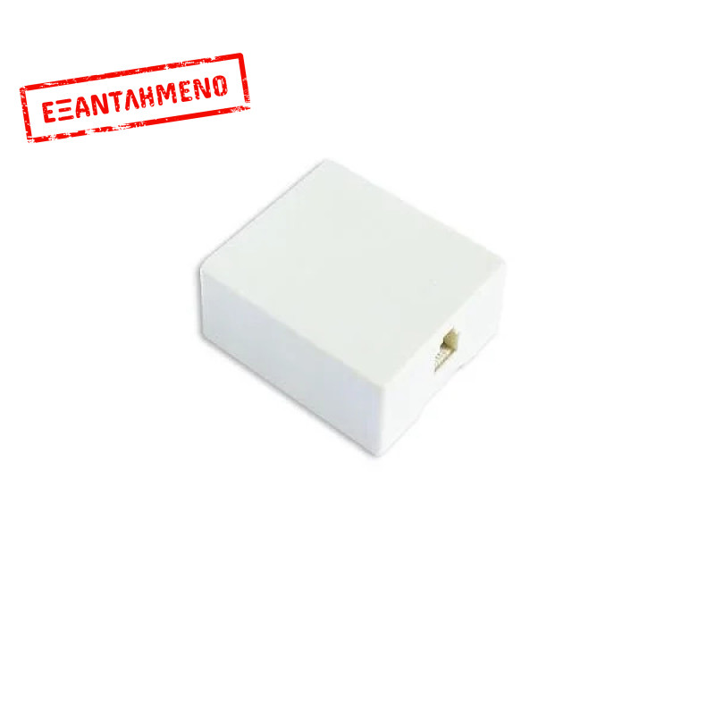 Πρίζα Τηλεφώνου Αυτοκόλλητο Με Βίδα Πρίζα Τηλεφώνου Αυτοκόλλητο Με Βίδα