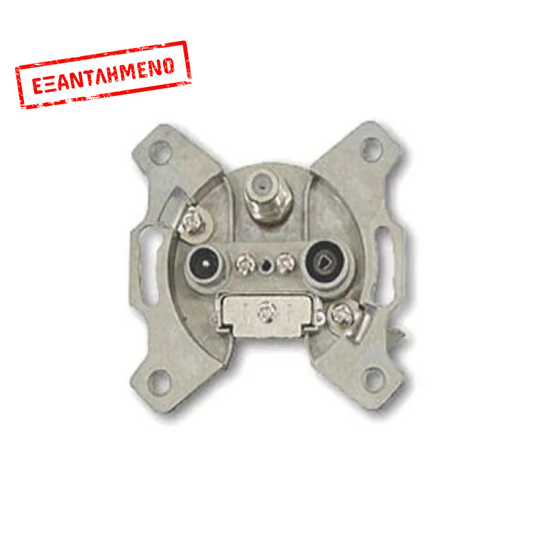 Πρίζα διέλευσης TV-FM-SAT, 10db TI-1003 Πρίζα διέλευσης TV-FM-SAT, 10db TI-1003