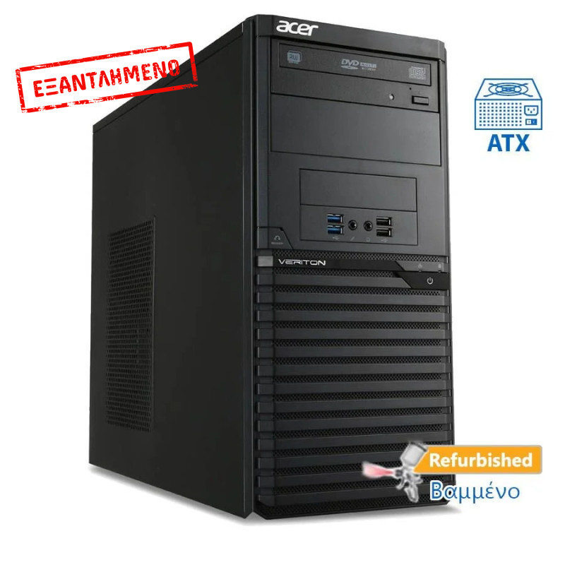 Acer Veriton M2632G Tower i3-4170/4GB DDR3/500GB/DVD/7P Grade A+ Refurbished PC