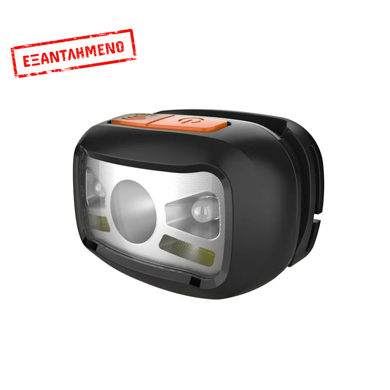 Φακός κεφαλής LED 3W 90LM Επαναφορτιζόμενος Platinet PHL2882