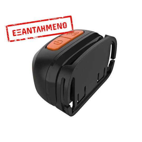 Φακός κεφαλής LED 3W 90LM Επαναφορτιζόμενος Platinet PHL2882