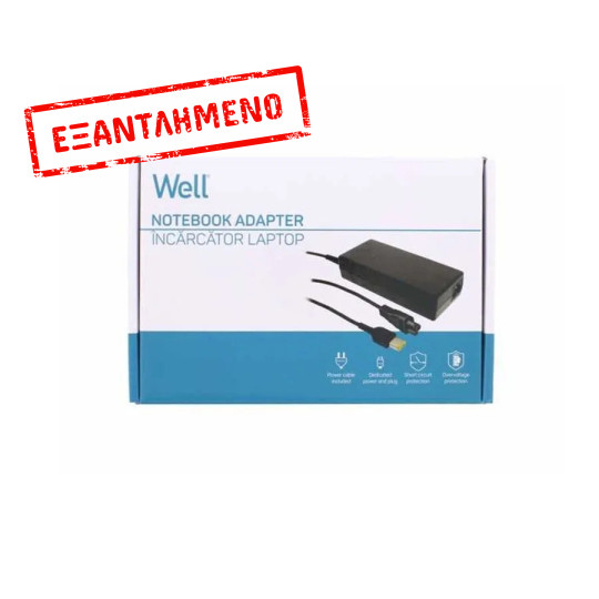 Τροφοδοτικό 19V up 2.37A 3.0x1.1mm για Asus laptop Well PSUP-NBT-AS06-WL
