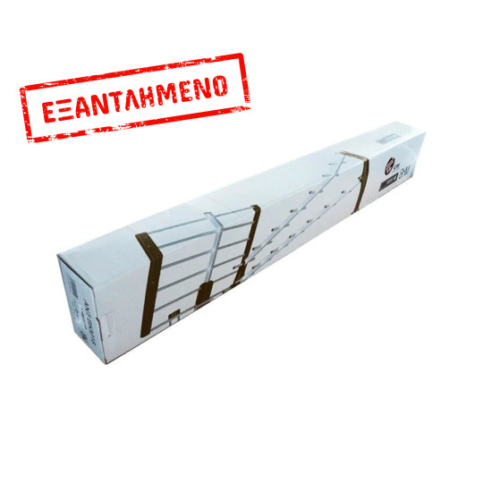 Τριπλή κεραία UHF, 18db, μαύρου χρώματος  ANT-BKM18B700