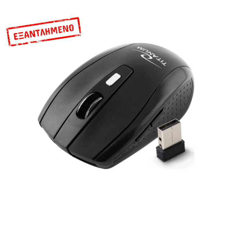 Ασύρματο Ποντίκι 2.4Ghz 6D μαύρο TM105K Ασύρματο Ποντίκι 2.4Ghz 6D μαύρο TM105K