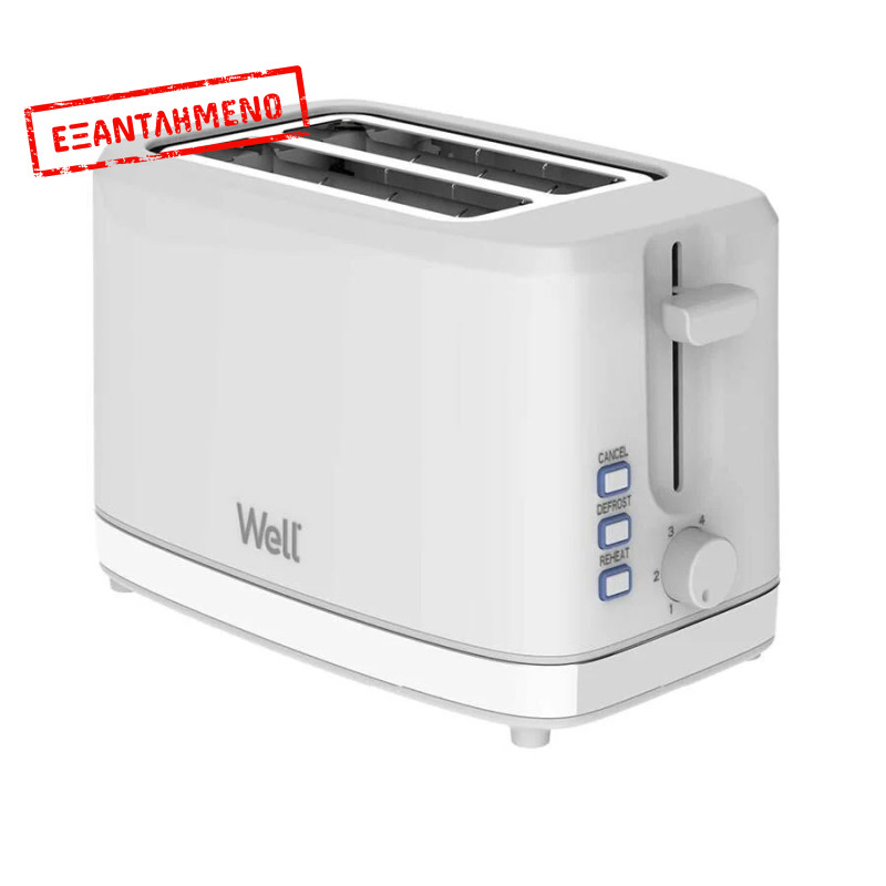 Τοστιέρα Bonny 700W Well TOAST-BONNY-WL