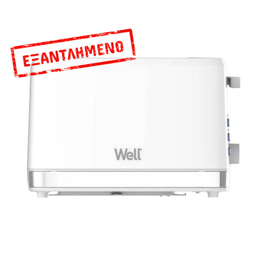 Τοστιέρα Bonny 700W Well TOAST-BONNY-WL