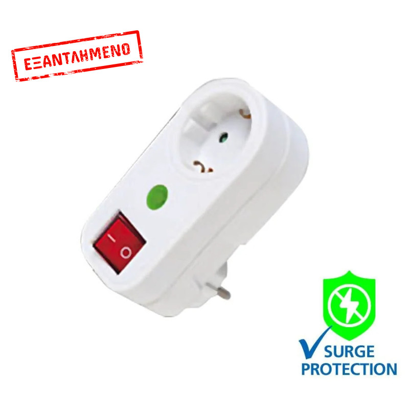Suco Πρίζα Προστασίας Με Διακόπτη 04.0063 COM Suco Πρίζα Προστασίας Με Διακόπτη 04.0063 COM