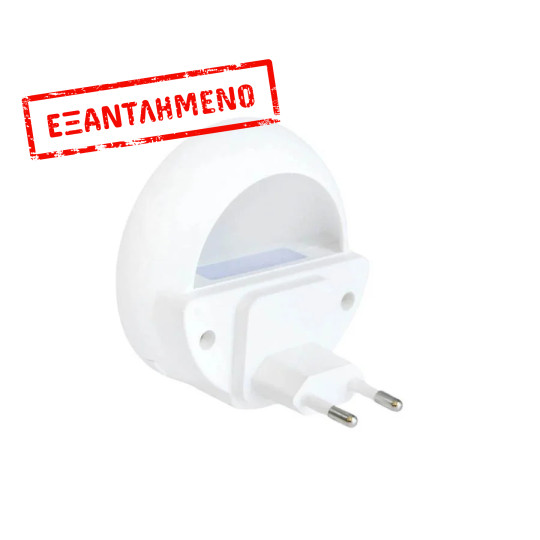 LED Φωτάκι Νυχτός με Αισθητήρα 0.5W Θερμό φως LEDNW-AGATHA-S-WL