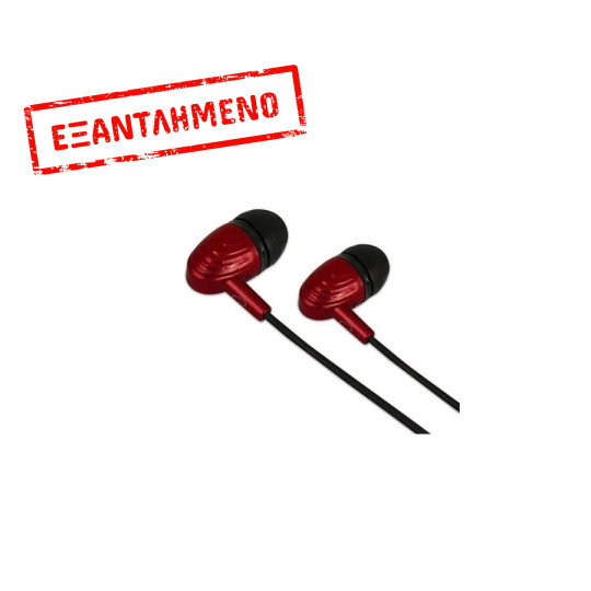 Ακουστικό με μικρόφωνο EH193KR κόκκινο