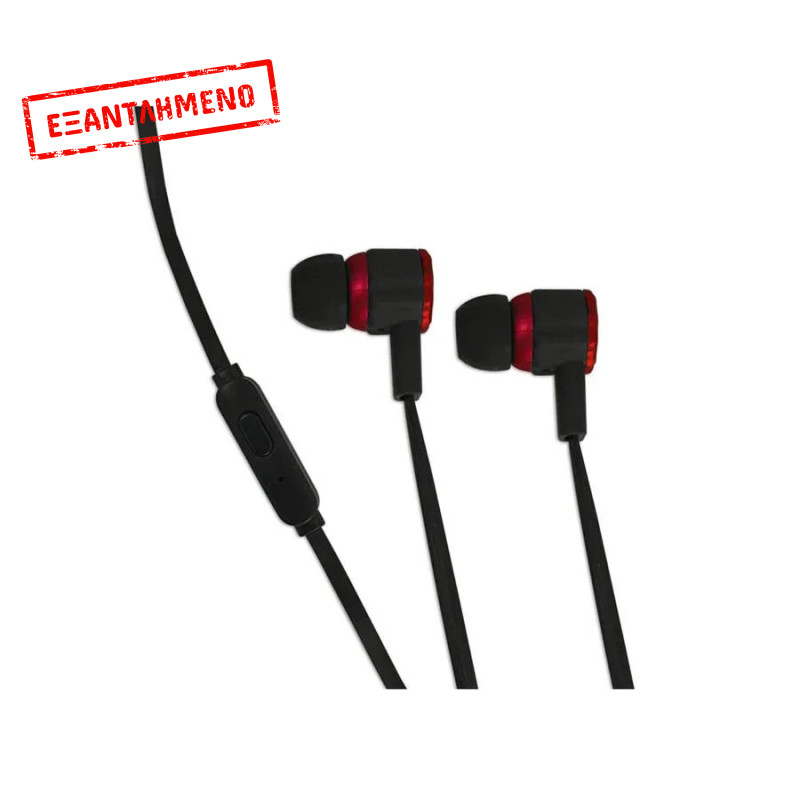 Viper Ακουστικό με μικρόφωνο gaming EGH201R κόκκινο-μαύρο