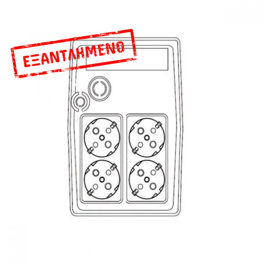 UPS 2000VA Well LINE INTERACTIVE UPS-LINT-STARK2000-WL