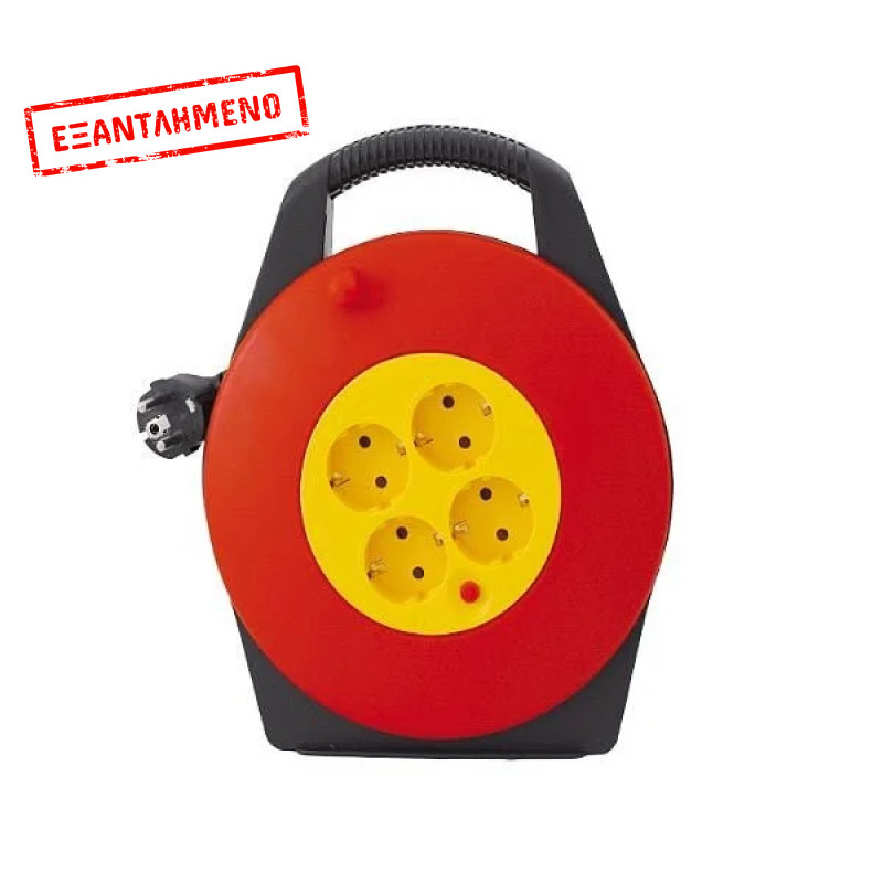 Μπαλαντέζα 10M Δαπέδου Με 4 Πρίζες & Θερμική Ασφάλεια Μπαλαντέζα 10M Δαπέδου Με 4 Πρίζες & Θερμική Ασφάλεια