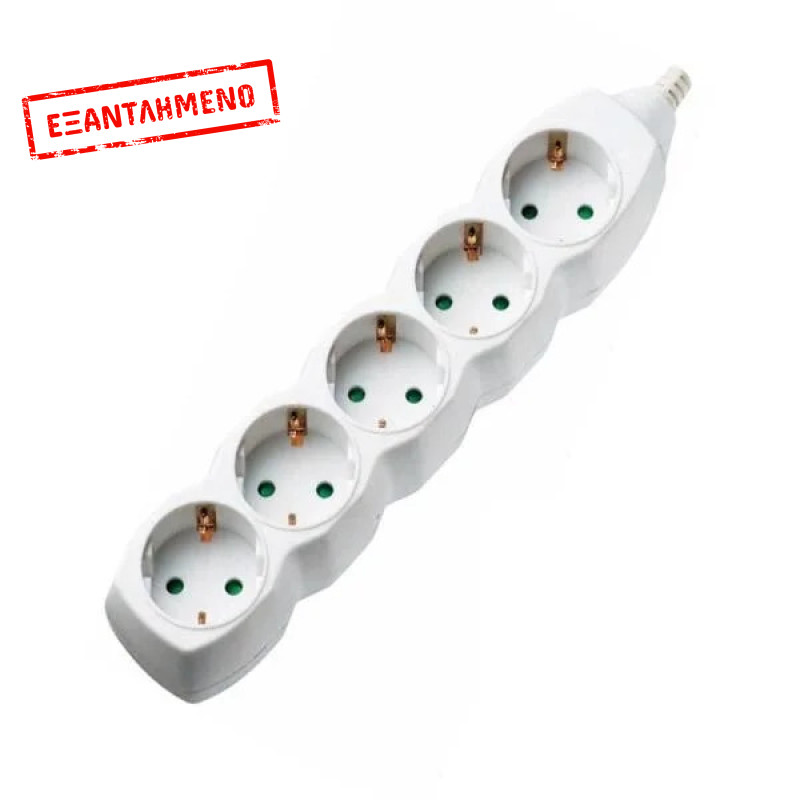 Πολύπριζα 5θ ανοιγόμενο COM Πολύπριζα 5θ ανοιγόμενο COM