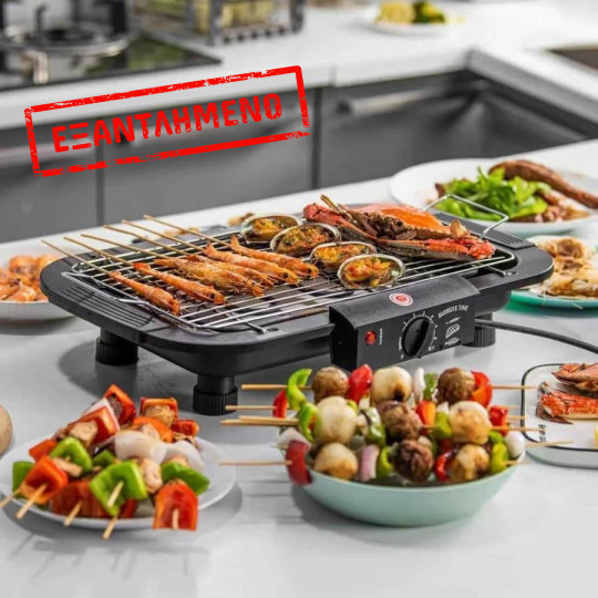 Ηλεκτρική ψησταρία BBQ 1800W Well BBQ-ECS03 Ηλεκτρική ψησταρία BBQ 1800W Well BBQ-ECS03