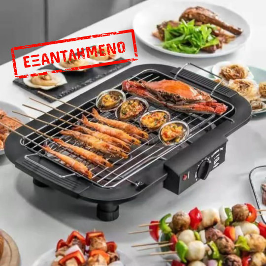 Ηλεκτρική ψησταρία BBQ 1800W Well BBQ-ECS03 Ηλεκτρική ψησταρία BBQ 1800W Well BBQ-ECS03
