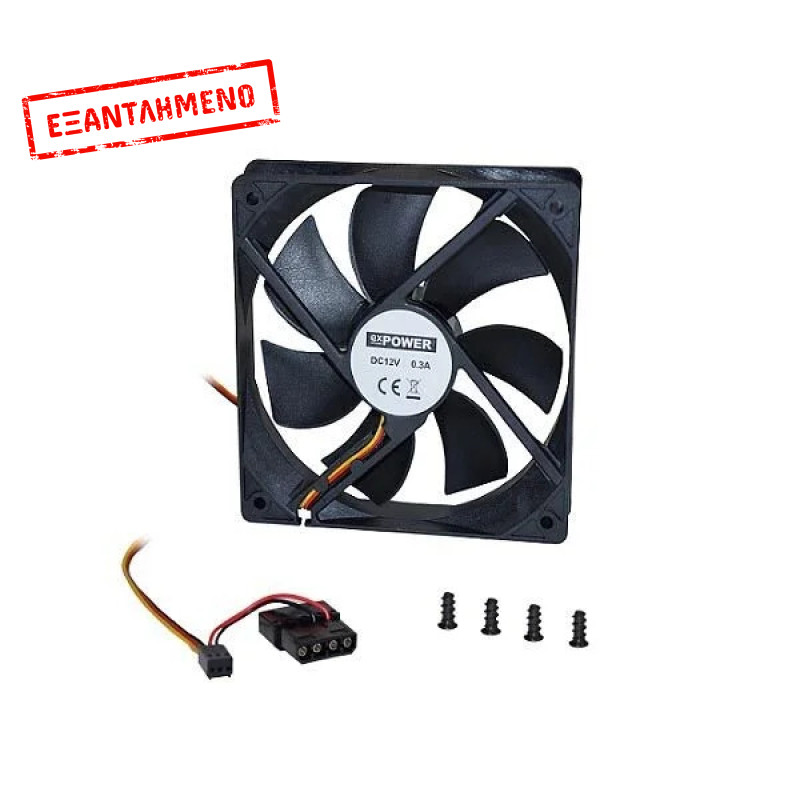 Fan/Cooler 12``For Computer Case Black Fan/Cooler 12``For Computer Case Black
