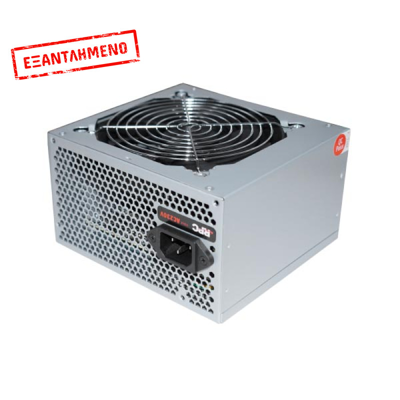 Τροφοδοτικό RPC 550W ATX 12cm Black Fan 55000AB